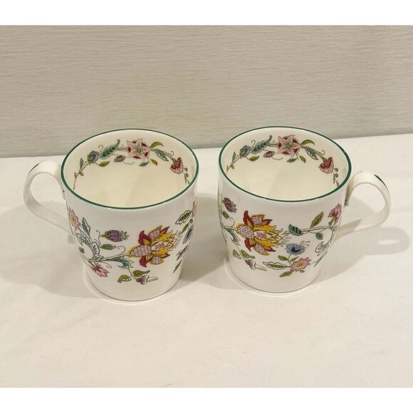 Minton Other - Minton Haddon Hall 40th Anniversary Bone China Mugs - Set of 2